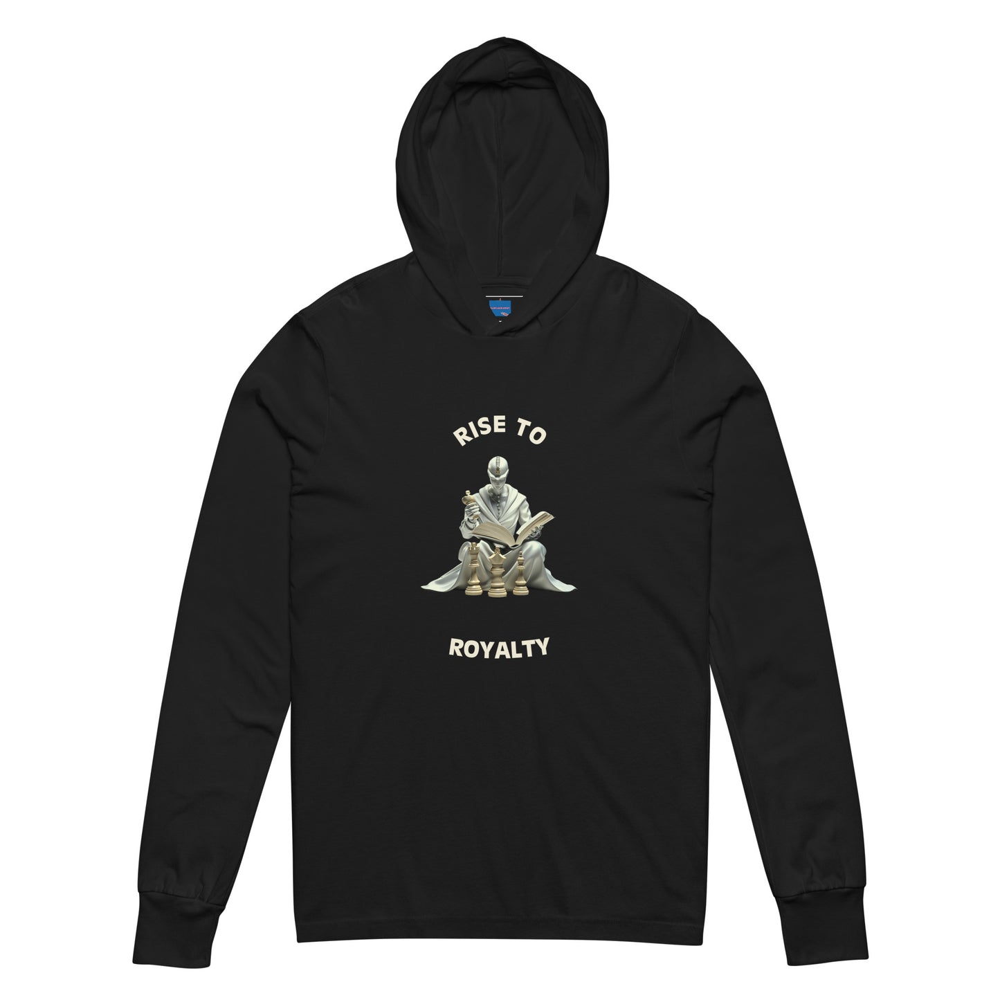 Rise To Royalty Hooded long-sleeve tee