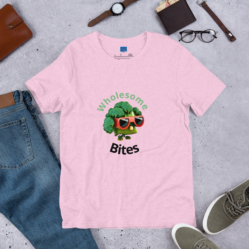 Wholesome Bites Broccoli Unisex t-shirt