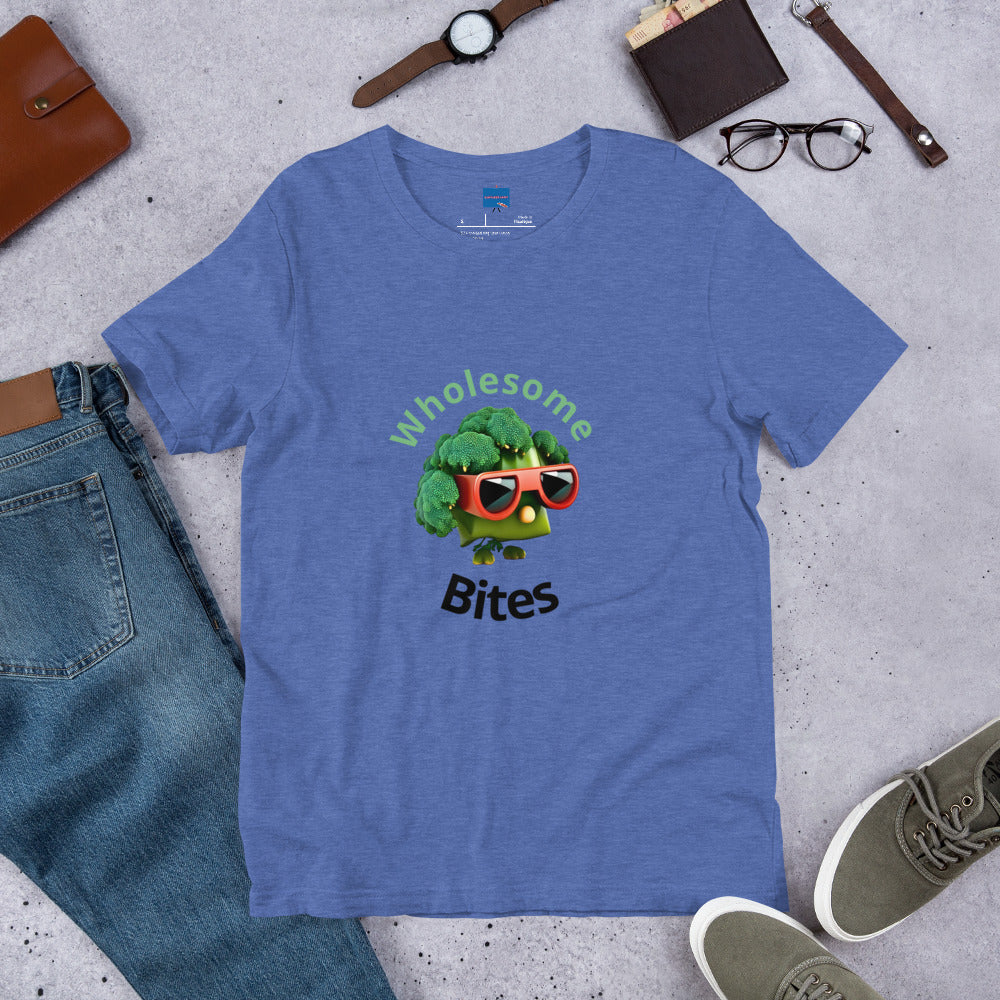 Wholesome Bites Broccoli Unisex t-shirt